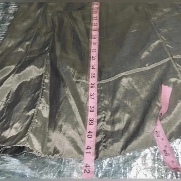 stella & jamie silk embellished slip dress Large NWOT - Picture 12 of 12